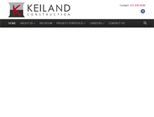 Tablet Screenshot of keilandllc.com